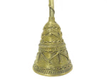 Load image into Gallery viewer, Nakshi Dokra Showpiece - Hand Bell 8&quot;x3&quot;
