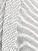 Load image into Gallery viewer, Nakshi Black &amp; White Striped Handloom Rayon Dhoti
