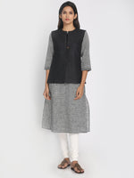 Load image into Gallery viewer, Nakshi Ketia Matka Sleevless Women&#39;s Tailored Jacket
