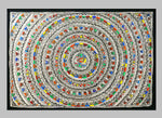 Load image into Gallery viewer, Nakshi Godhana Mandala Madhubani Painting
