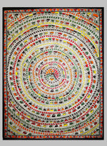 Load image into Gallery viewer, Nakshi Godhana Mandala Madhubani Painting
