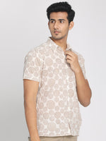 Load image into Gallery viewer, Nakshi 100% White Cotton Half Sleeves Shirt

