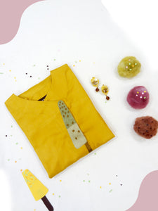 Mango Cotton Viscose Embroidery Kurti