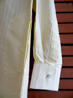 Load image into Gallery viewer, Vanilla Self weave Cotton Embroidery Men&#39;s Kurta
