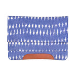 Load image into Gallery viewer, Blue Ikat Clutch bag
