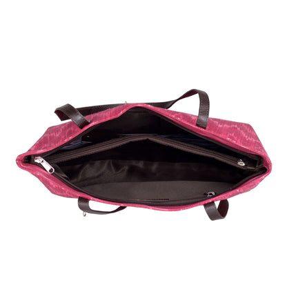 Nakshi Magenta Pink Tote Bag