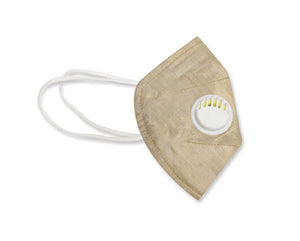 Tussar Covering on KN95 Respiratory 3 Layer Reusable Mask