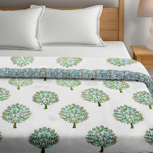 100% Cotton HandBlock Print Double Bed Dohar