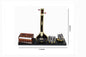 Nakshi Wooden Harmonium, Tanpura and Dugi Tabla Set Handcrafted Miniature Musical Instrument Set Showpiece 11"x8.5"