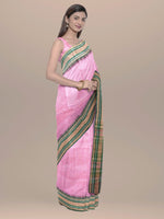 Load image into Gallery viewer, Cotton Linen Handwoven Dhonekhali Saree
