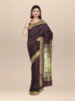 Load image into Gallery viewer, Paithani Saree with Antique Gold Border
