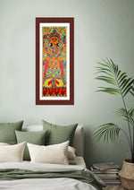 Load image into Gallery viewer, Lord Ganesha Madhubani Handmade Painting
