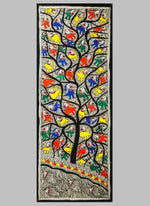 Load image into Gallery viewer, Tree of Life Madhubani Handmade Painting
