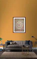 Load image into Gallery viewer, Godhana Mandala Madhubani Painting
